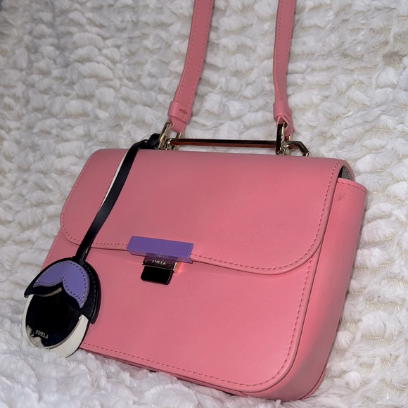 FURLA Elisir Cross Body Bag In Orchidea - Picture 5 of 10